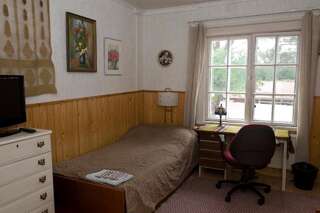 Хостелы Kartano Hostel Кокемяки Двухместный номер с 2 отдельными кроватями и общей ванной комнатой-2